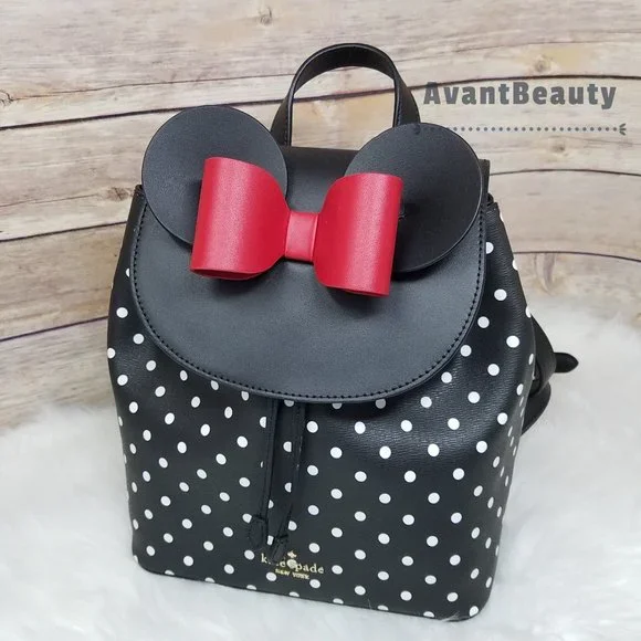 kate spade | Bags | Disney Polka Dots Black Kate Spade New 